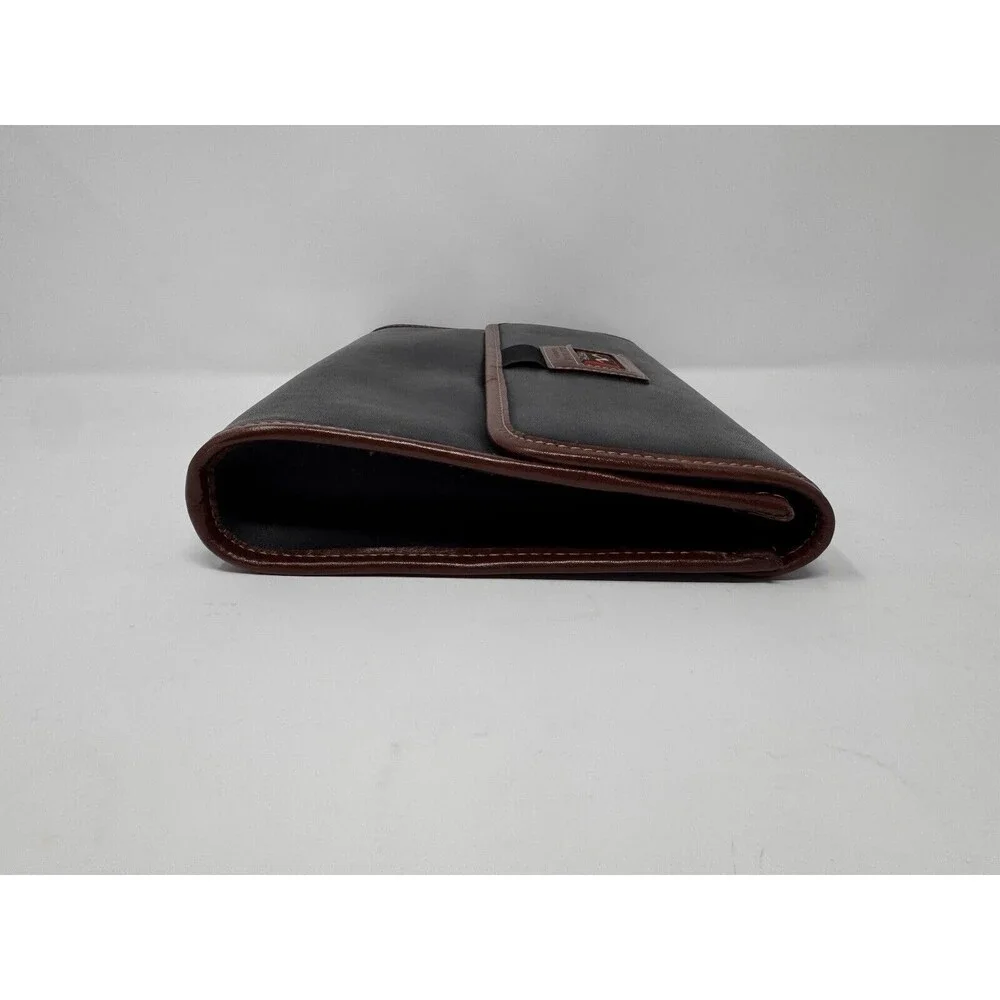Vintage Maronie Italy Leather Clutch Bag Style 7813 (1970s) 10”x7.5”